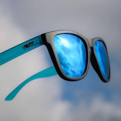 Óculos de Sol Unissex Yopp Polarizado Uv400 Fusca Azul - Foto 5