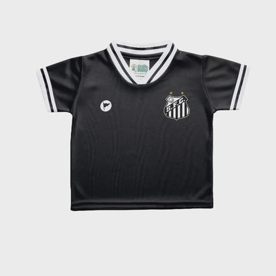 Camisa do Santos Torcida Baby Estilo II - Infantil - Foto 1