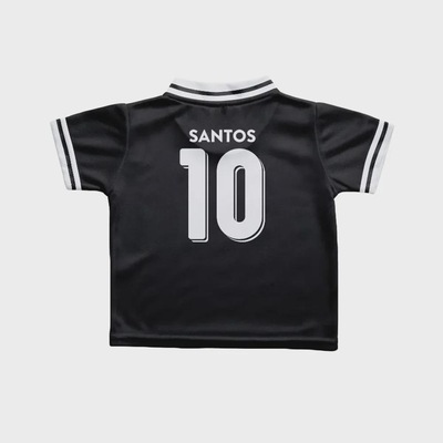 Camisa do Santos Torcida Baby Estilo II - Infantil - Foto 2