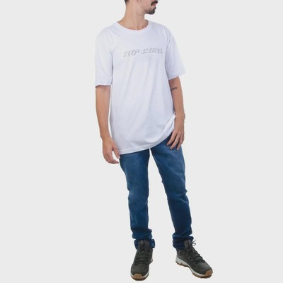 Camiseta Rip Curl White - Masculina - Foto 4