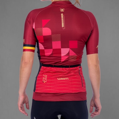 Camisa de Ciclismo Woom Supreme Bélgica 2021 - Feminina - Foto 3