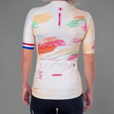 Camisa de Ciclismo Woom Supreme Holanda 2021 - Feminina - Foto 3