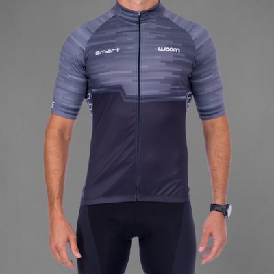 Camisa Ciclismo Woom Smart Asphalt 2021 - Masculina - Foto 1