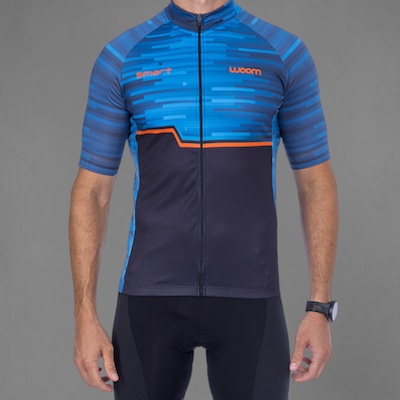 Camisa Ciclismo Woom Smart Ocean 2021 - Masculina - Foto 1