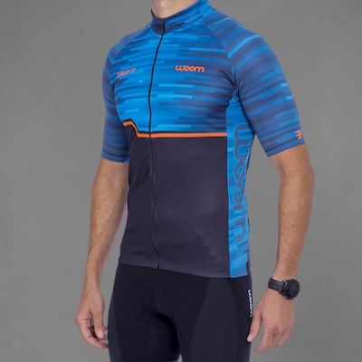 Camisa Ciclismo Woom Smart Ocean 2021 - Masculina - Foto 2