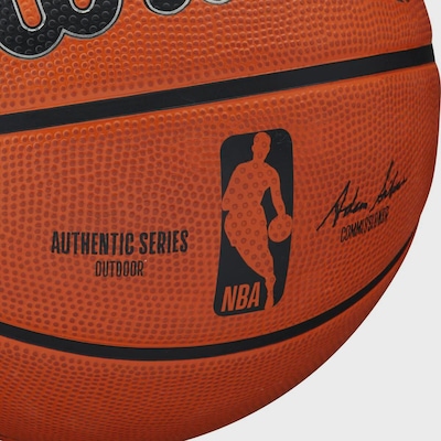 Bola De Basquete Nba Authentic Series Outdoor N7 Wilson Brasil - Unissex - Foto 6
