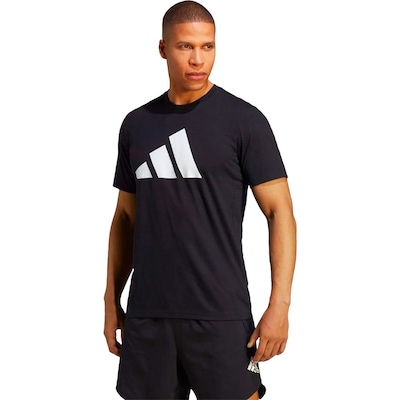 Camiseta Adidas Tres Logo - Masculina - Foto 1