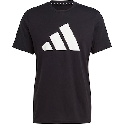 Camiseta Adidas Tres Logo - Masculina - Foto 4