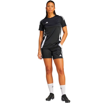 Camiseta Adidas Tiro 24 - Feminina - Foto 4
