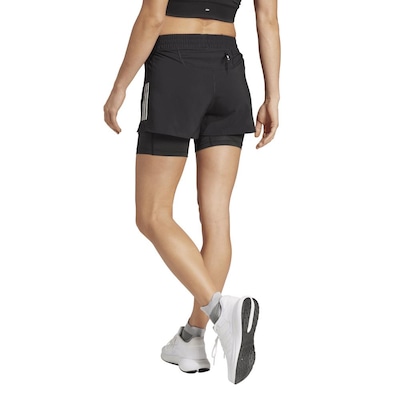 Shorts Adidas 2 Em 1 Own The Run - Feminino - Foto 2