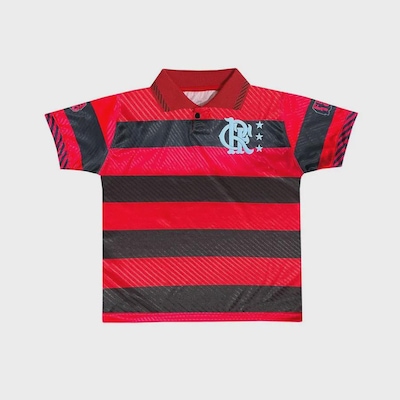 Camisa do Flamengo 1995 Liga Retro - Infantil - Foto 1