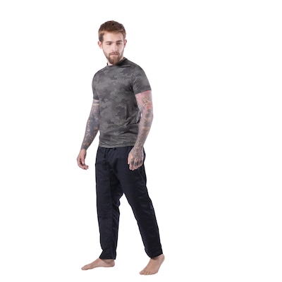 Rash Guard Pretorian Manga Curta Compressão - Masculino - Foto 4
