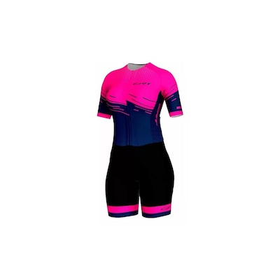 Macaquinho de Ciclismo ERT Elite Rubelita Forro em Gel - Feminino - Foto 1