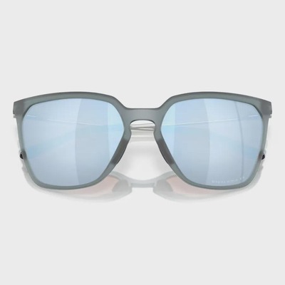 Óculos de Sol Oakley Unissex Sielo SQ Matte Crystal Black Prizm Deep Water Polarized - Foto 5