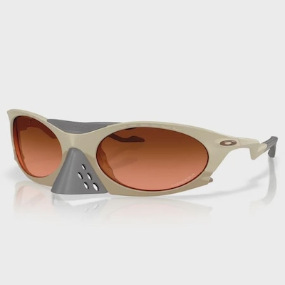 Óculos de Sol Oakley Unissex Plantaris Matte Sand Prizm Brown Gradient - Foto 1