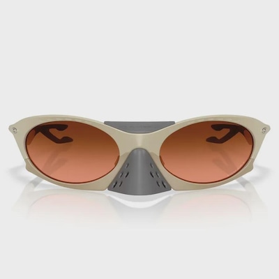 Óculos de Sol Oakley Unissex Plantaris Matte Sand Prizm Brown Gradient - Foto 3