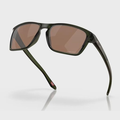 Óculos de Sol Oakley Unissex Sylas Olive Ink Prizm Tungsten - Foto 2