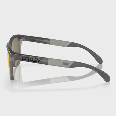Óculos de Sol Oakley Unissex Frogskins Range Matte Grey Ink Prizm Ruby - Foto 4