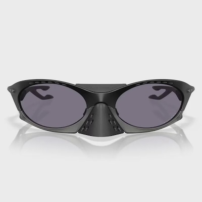 Óculos de Sol Oakley Unissex Plantaris Matte Black Prizm - Foto 4