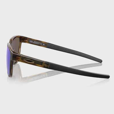 Óculos de Sol Oakley Unissex Actuator Brown Tortoise Prizm Sapphire Polarized - Foto 4