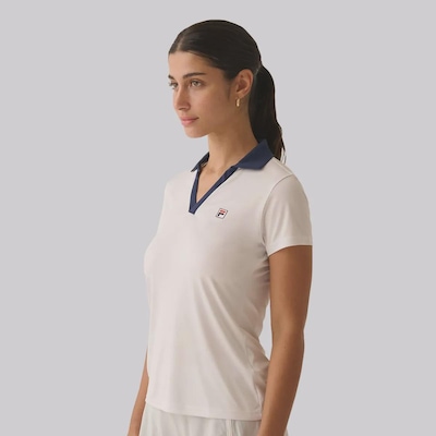 Camisa Polo Fila F-Box Tennis Basic - Feminina - Foto 3