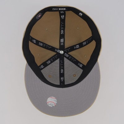 Boné Aba Reta New Era MLB New York Yankees Classic 5950 - Adulto - Foto 3