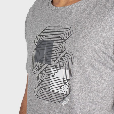 Camiseta Fila Basic Sport Print 2 - Masculina - Foto 4