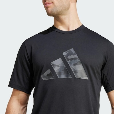 Camiseta adidas Logo Camuflada - Masculina - Foto 5