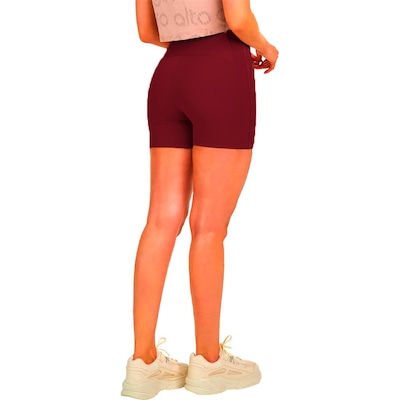 Bermuda Alto Giro Elástico Personalizado - Feminina - Foto 2