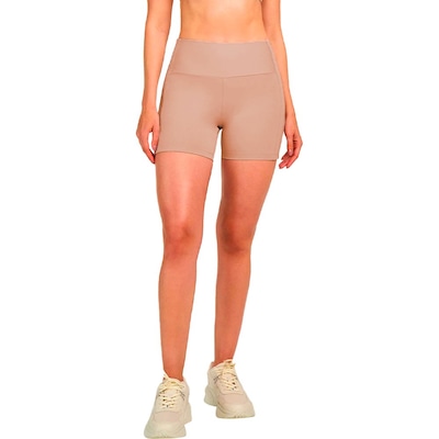 Bermuda Alto Giro Elástico Personalizado - Feminina - Foto 1