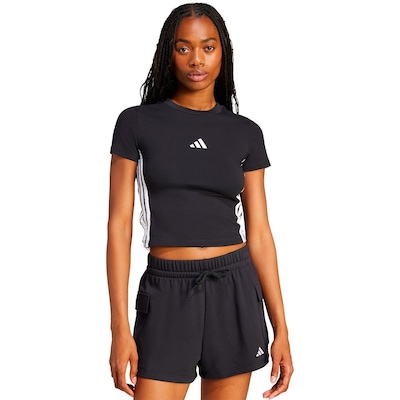 Camiseta adidas Slim Baby - Feminina - Foto 1