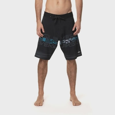 Boardshort Quiksilver Everyday Word Block 20 - Masculino - Foto 1