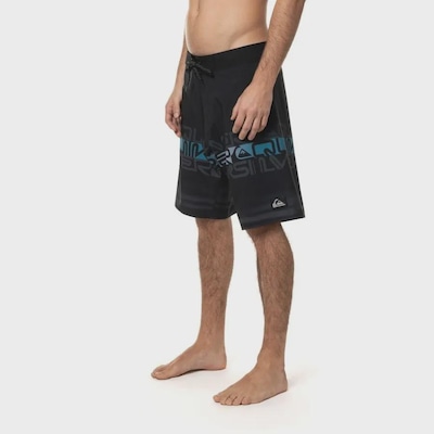 Boardshort Quiksilver Everyday Word Block 20 - Masculino - Foto 2