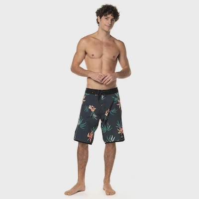 Boardshort Quiksilver Everyday Jungle Scallop 20 - Masculino - Foto 4