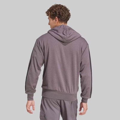 Blusão de Moletom adidas 3 Stripes - Masculino - Foto 3