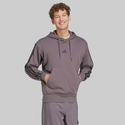 Blusão de Moletom adidas 3 Stripes - Masculino - Foto 4