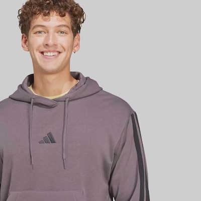 Blusão de Moletom adidas 3 Stripes - Masculino - Foto 5