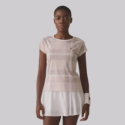 Camiseta Fila Regular Graphic Player F-Box - Feminina - Foto 1