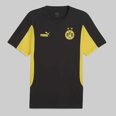 Camiseta Borussia Dortmund 2025 Puma Ftblarchive - Masculina - Foto 1