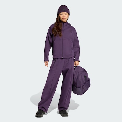 Blusão adidas Capuz Z.N.E. Fullzip - Feminino - Foto 4
