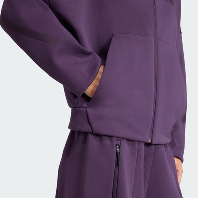 Blusão adidas Capuz Z.N.E. Fullzip - Feminino - Foto 6