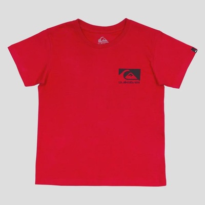 Camiseta Quiksilver Quik Space Logo Kd - Infantil - Foto 1
