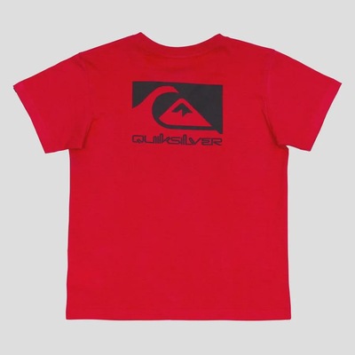 Camiseta Quiksilver Quik Space Logo Kd - Infantil - Foto 2