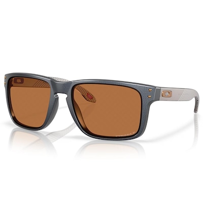 Óculos de Sol Unissex Oakley Holbrook XL Forge Blue Steel 4959 - Foto 3