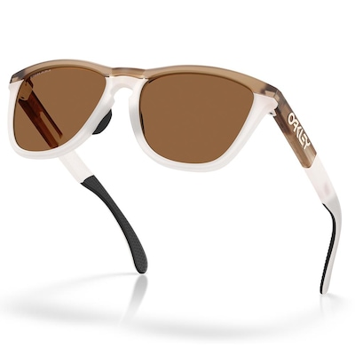 Óculos de Sol Oakley Unissex Frogskins Range Matte Sepia 2055 - Foto 4