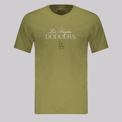 Camiseta New Era MLB Los Angeles Dodgers Classic - Masculina - Foto 1