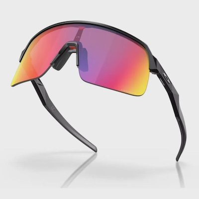 Óculos de Sol Unissex Oakley Sutro Lite Sweep Matte Black Prizm Road - Foto 2