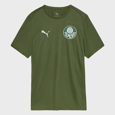 Camiseta do Palmeiras Casuals 2025 Puma - Masculina - Foto 1