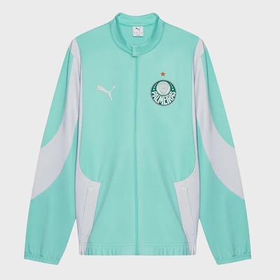 Jaqueta Pré-Jogo Palmeiras 2025 Puma - Masculina - Foto 1