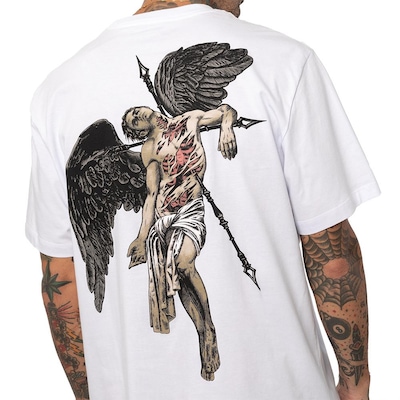 Camiseta Mcd Anjo Apocalipse - Masculina - Foto 4